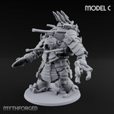 Weird War Claw Stomping Mech Walker C Miniature for Dungeons and Dragons, Pathfinder or other TTRPGs