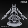 Weird War Claw Stomping Mech Walker D Miniature for Dungeons and Dragons, Pathfinder or other TTRPGs