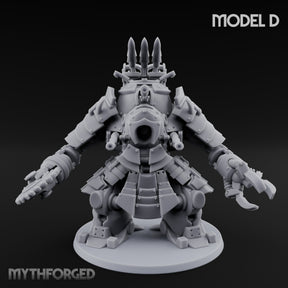 Weird War Claw Stomping Mech Walker D Miniature for Dungeons and Dragons, Pathfinder or other TTRPGs