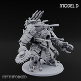 Weird War Claw Stomping Mech Walker D Miniature for Dungeons and Dragons, Pathfinder or other TTRPGs