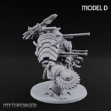 Weird War Claw Stomping Mech Walker D Miniature for Dungeons and Dragons, Pathfinder or other TTRPGs