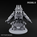 Weird War Claw Stomping Mech Walker D Miniature for Dungeons and Dragons, Pathfinder or other TTRPGs