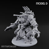 Weird War Claw Stomping Mech Walker D Miniature for Dungeons and Dragons, Pathfinder or other TTRPGs