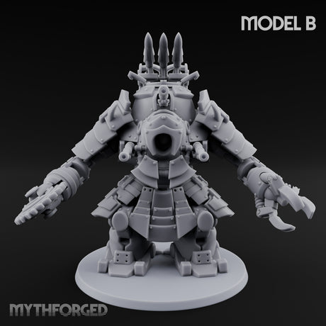 Weird War Claw Stomping Mech Walkers Miniature for Dungeons and Dragons, Pathfinder or other TTRPGs