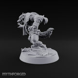 Scarves Torn, Fangs Bared Werewolf Monster C