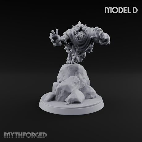 Scarves Torn, Fangs Bared Werewolf Monster D