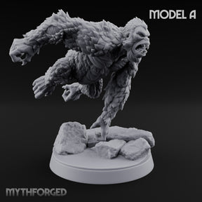 Snowfield Stampede Yeti Monster A