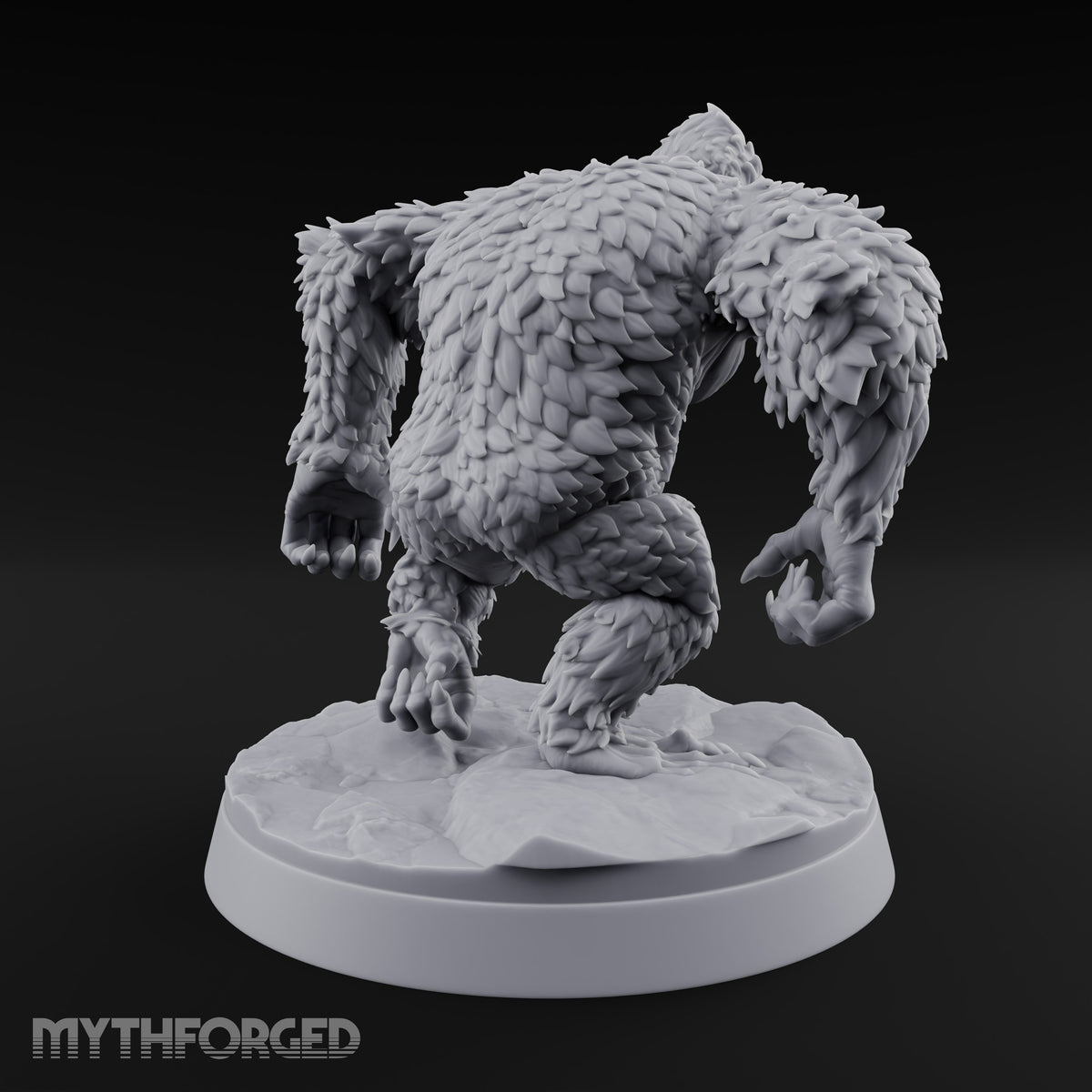 Snowfield Stampede Yeti Monsters — B