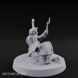 Willowy Halfling Protector Miniature for Dungeons and Dragons, Pathfinder or other TTRPGs