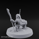 Willowy Halfling Protector Miniature for Dungeons and Dragons, Pathfinder or other TTRPGs