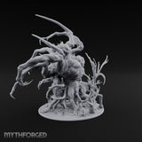 Nothing Brotherly About It Dunwich Horror with Horns, Claw-Limbs and Dead Trees