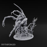 Nothing Brotherly About It Dunwich Horror with Horns, Claw-Limbs and Dead Trees