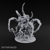 Nothing Brotherly About It Dunwich Horror with Horns, Claw-Limbs and Dead Trees