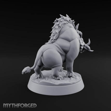 Mud on Both Tusks Boar Beast A