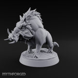 Mud on Both Tusks Boar Beast A