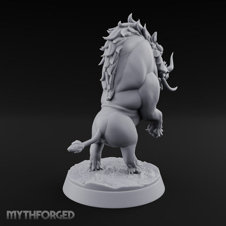 Mud on Both Tusks Boar Beast B