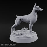 Junkyard Shift Change Mastiff Guard Dogs — A