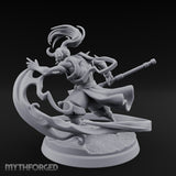 Wind Whipping Staff Spinning Oni Shaman gallery 9
