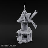 Rooster-Vane Windmill