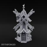 Rooster-Vane Windmill