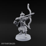 Steppe Wind at Their Backs Human Steppe Archers with Recurve Bows — A