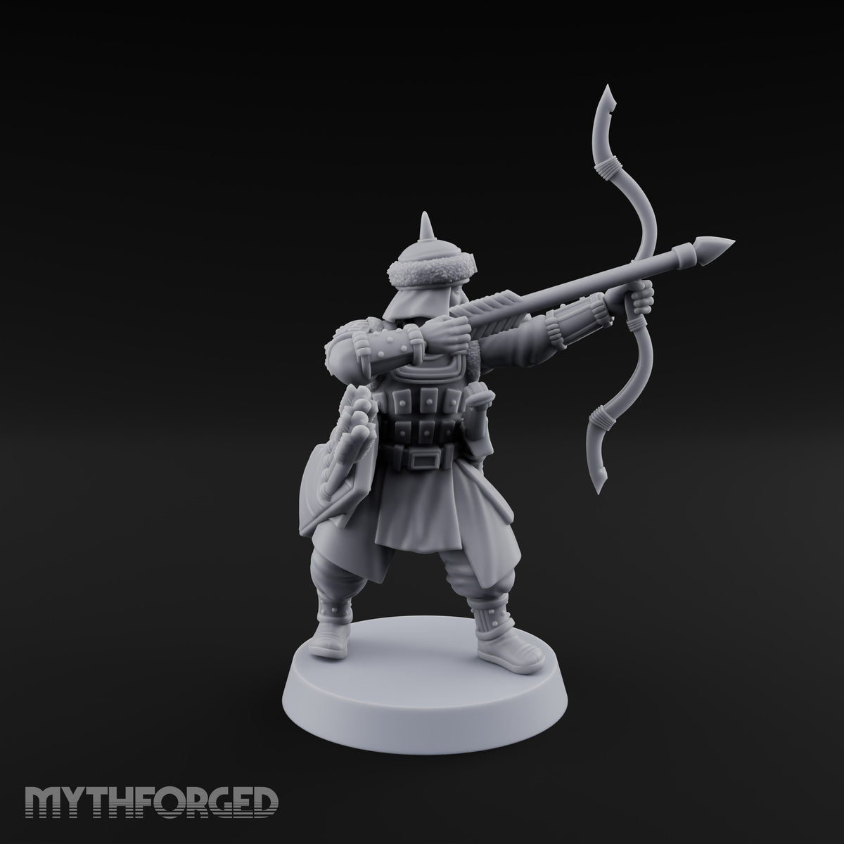 Steppe Wind at Their Backs Human Steppe Archers with Recurve Bows — A