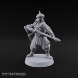 Steppe Wind at Their Backs Human Steppe Archers with Recurve Bows — B