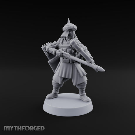 Steppe Wind at Their Backs Human Steppe Archer B