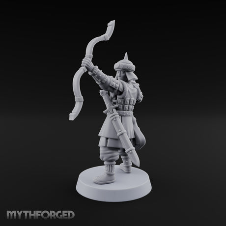 Steppe Wind at Their Backs Human Steppe Archer C
