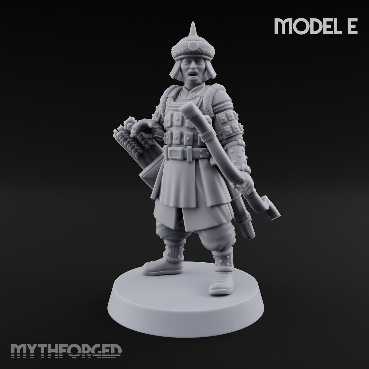 Steppe Wind at Their Backs Human Steppe Archers with Recurve Bows — E