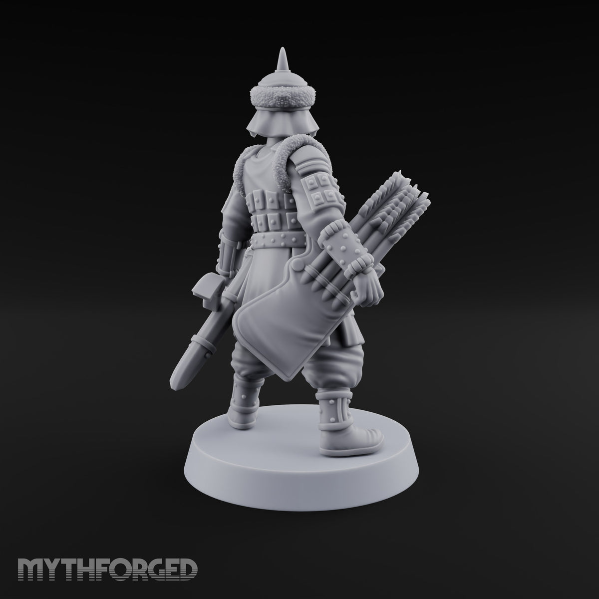 Steppe Wind at Their Backs Human Steppe Archer F