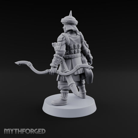 Steppe Wind at Their Backs Human Steppe Archer F