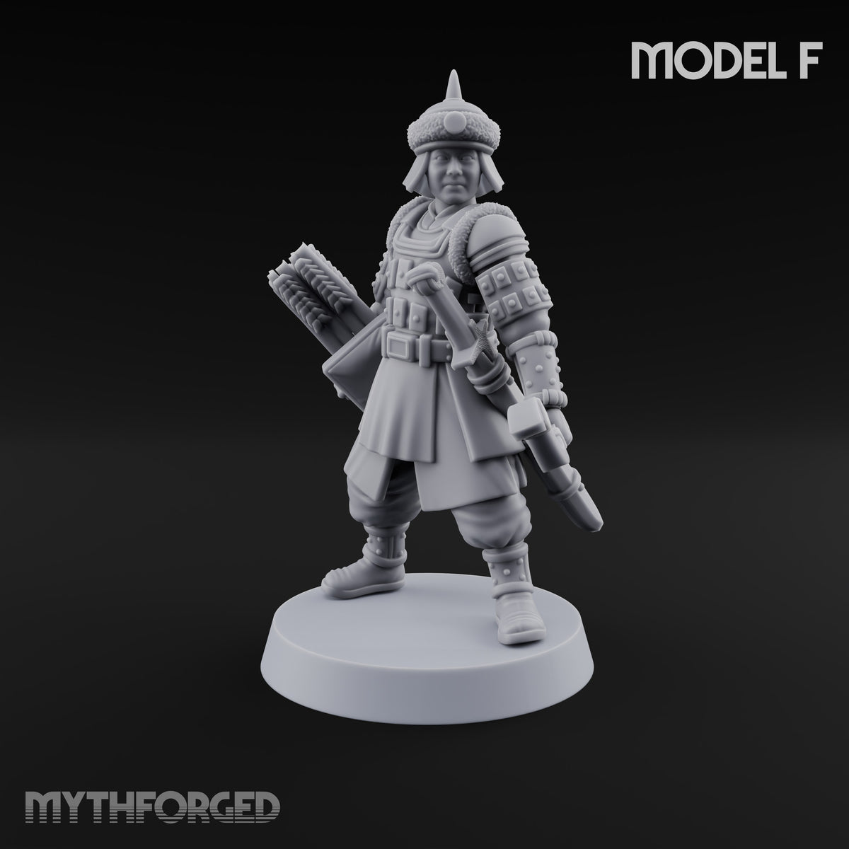 Steppe Wind at Their Backs Human Steppe Archers with Recurve Bows — F
