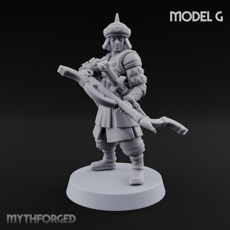 Steppe Wind at Their Backs Human Steppe Archer G