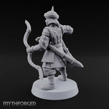 Steppe Wind at Their Backs Human Steppe Archer H