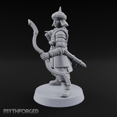 Steppe Wind at Their Backs Human Steppe Archer H