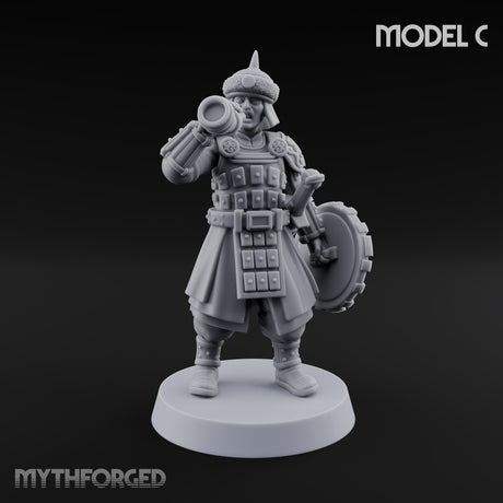 Horn, Banner and Blade Human Steppe Commander C