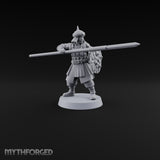 Pointed Opinions Human Steppe Spearmen with Studded Round Shields and Spiked Helms — A