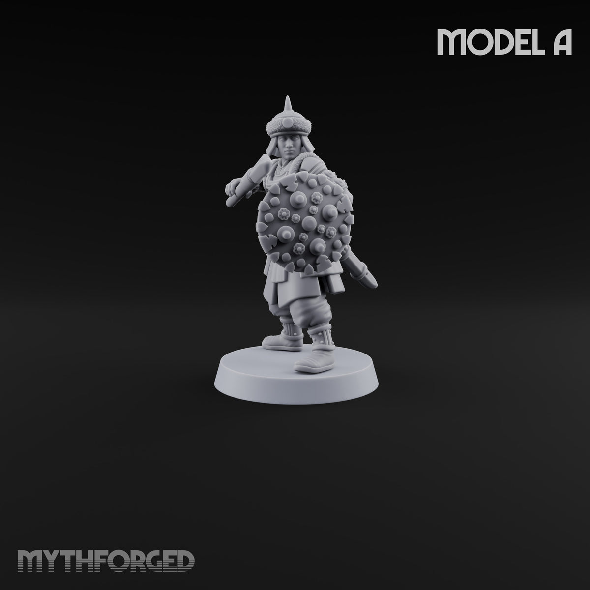 Pointed Opinions Human Steppe Spearmen with Studded Round Shields and Spiked Helms — A