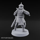 Shields Studded, Steel Singing Human Steppe Swordsman A
