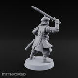 Shields Studded, Steel Singing Human Steppe Swordsman C