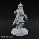 Shields Studded, Steel Singing Human Steppe Swordsman D