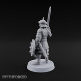Shields Studded, Steel Singing Human Steppe Swordsman E