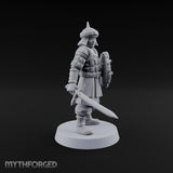 Shields Studded, Steel Singing Human Steppe Swordsman F