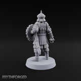 Shields Studded, Steel Singing Human Steppe Swordsman F