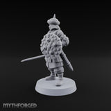 Shields Studded, Steel Singing Human Steppe Swordsman F