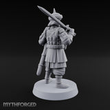 Shields Studded, Steel Singing Human Steppe Swordsman G