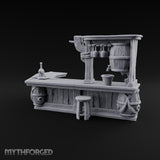 Vintage Needs Pressing Wooden Winery Furniture A