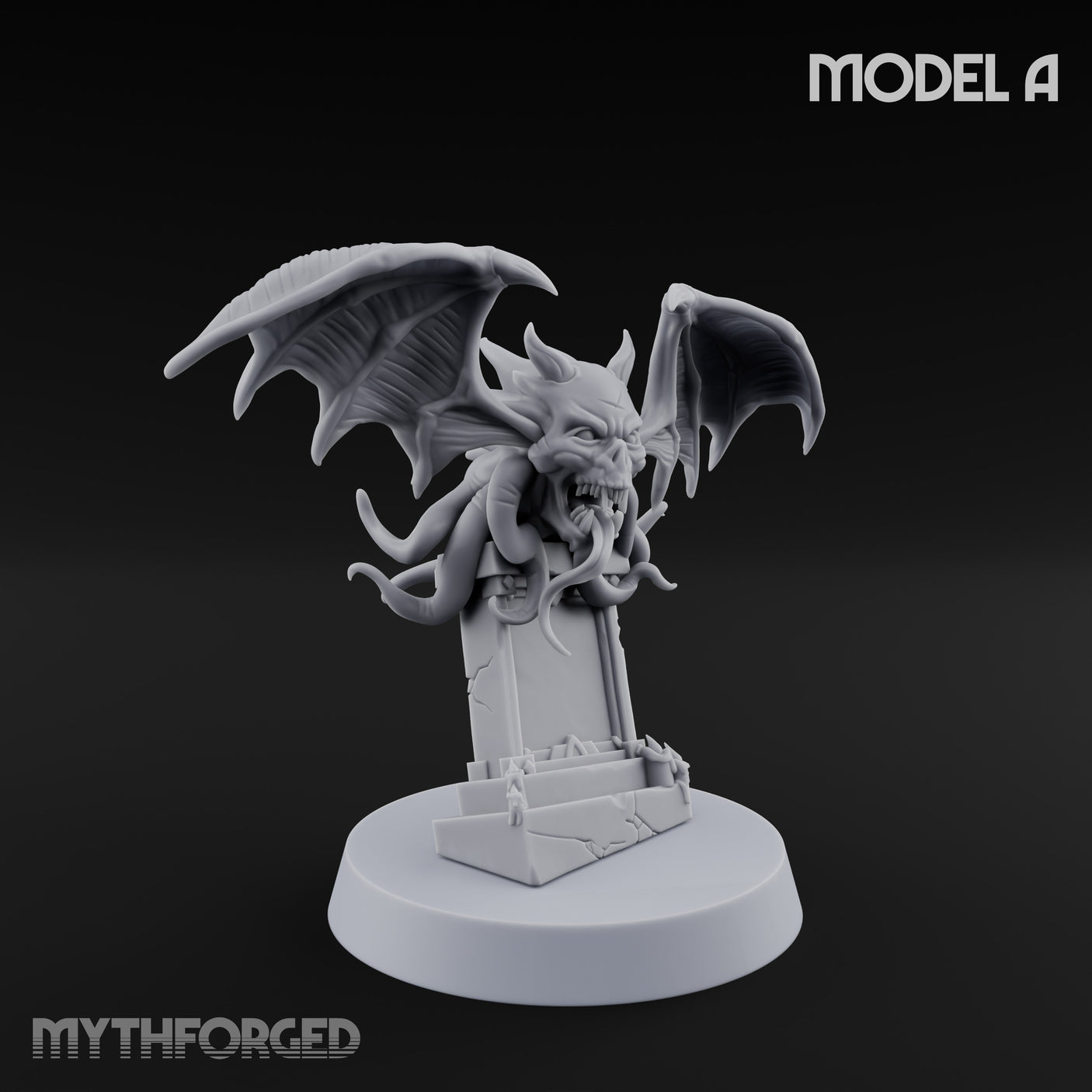 Wing Snapping Vargouille A Miniature for Dungeons and Dragons, Pathfinder or other TTRPGs