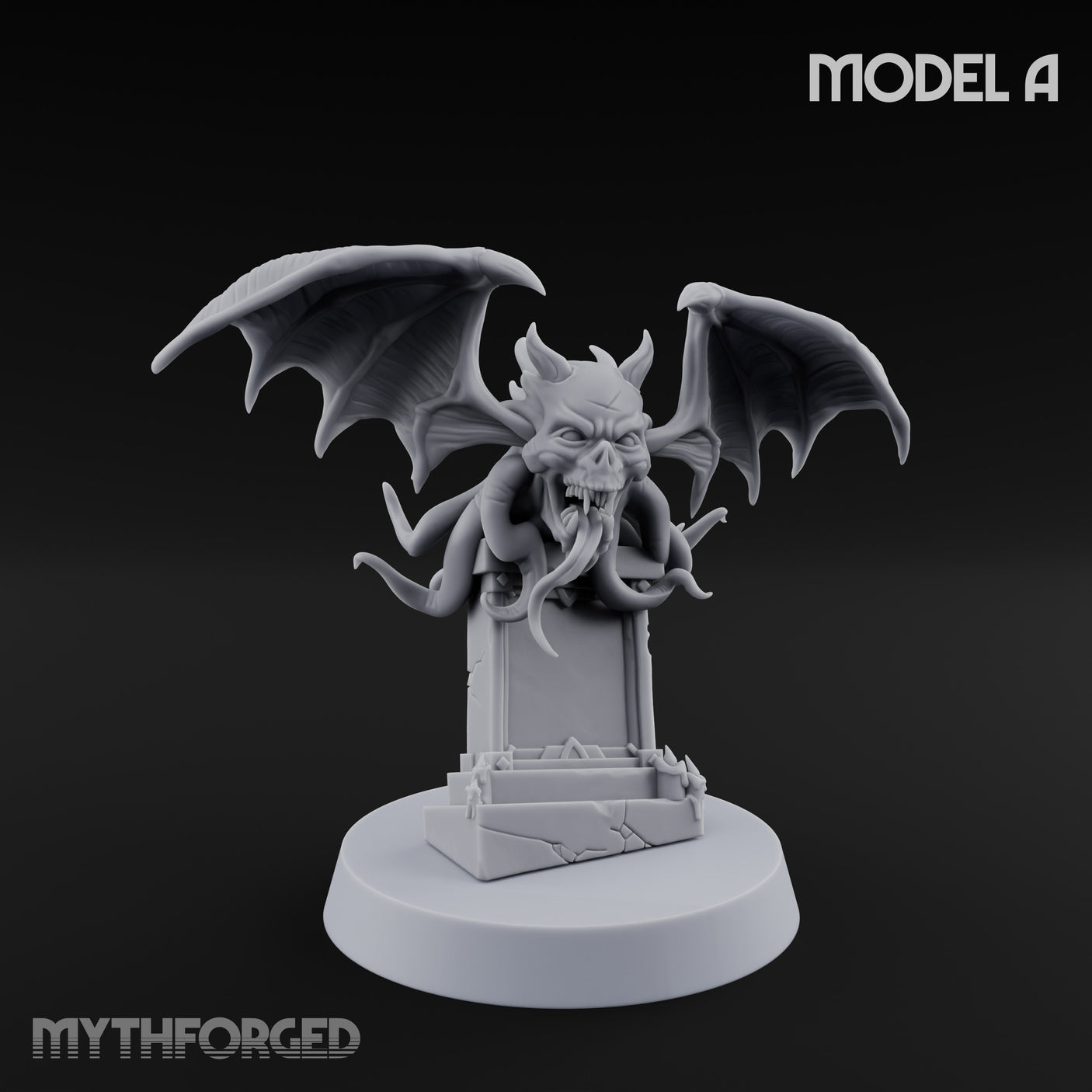Wing Snapping Vargouille A Miniature for Dungeons and Dragons, Pathfinder or other TTRPGs